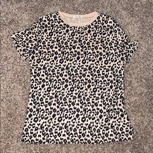 Cheetah print top